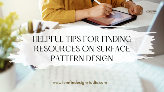 resources for surface pattern design