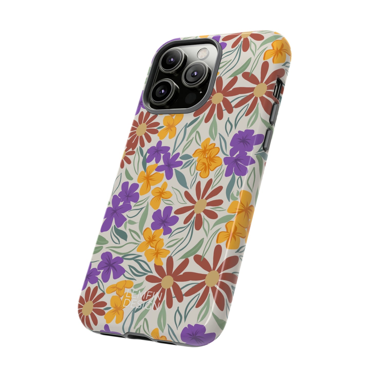 Wild Flowers| Creamy Phone Case