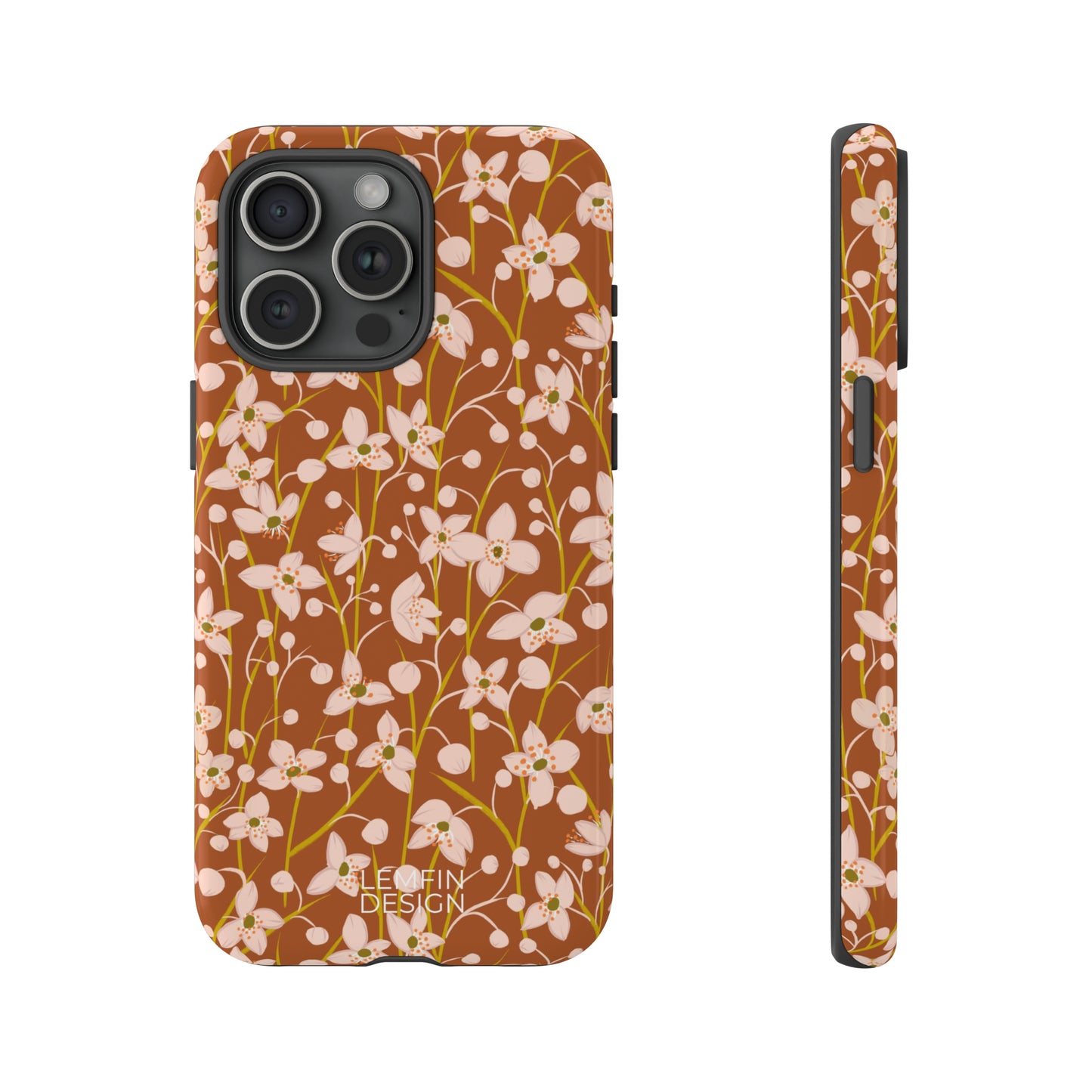 Meadow Rue| Warm Red Phone Case