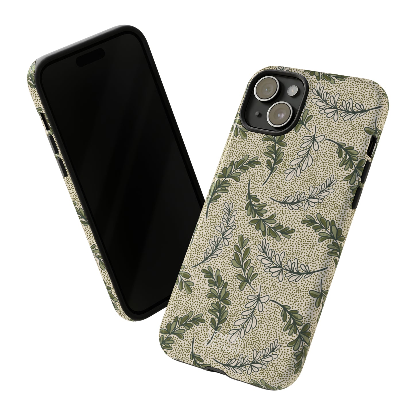 Dotted floral Phone Case