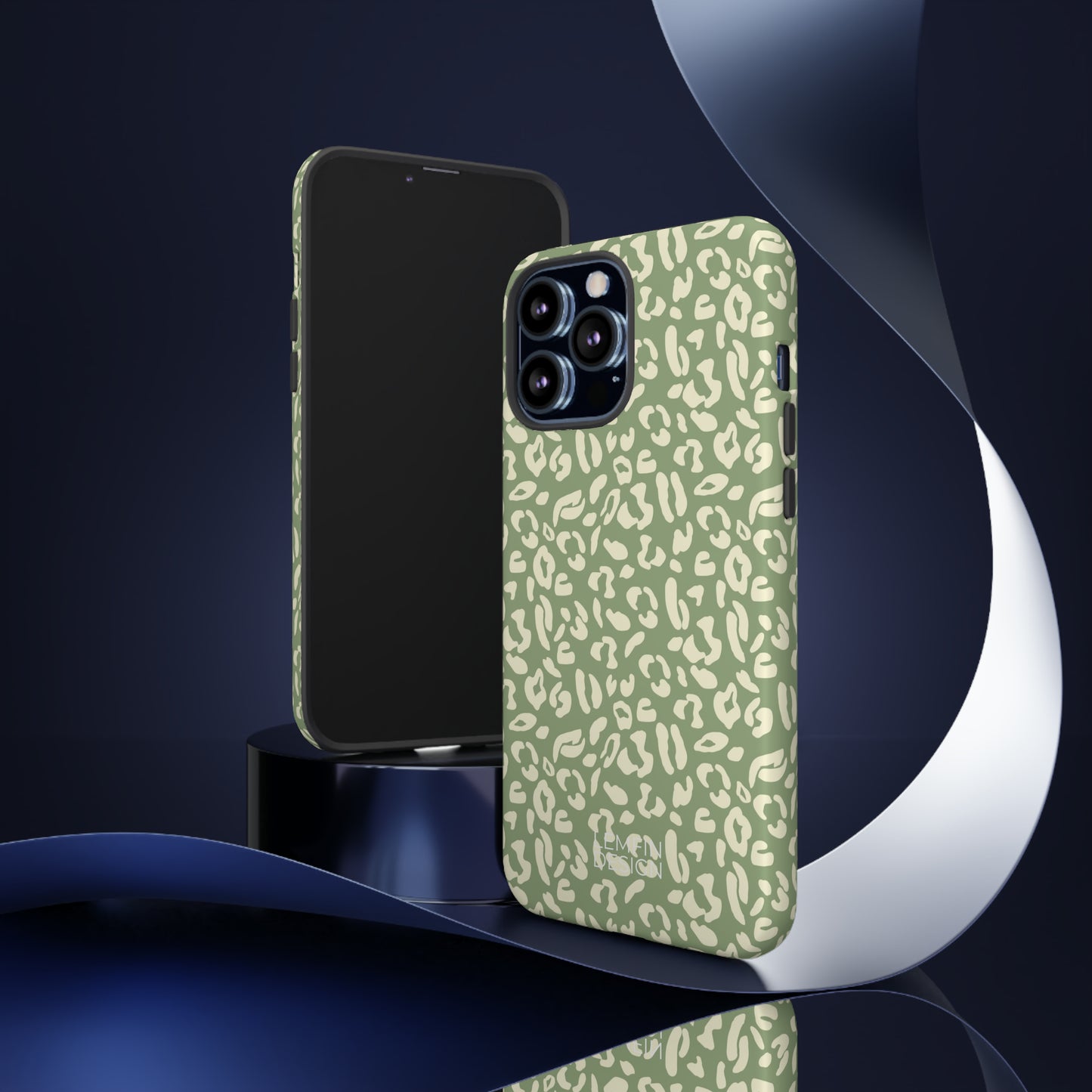 Leopard Green Phone Case