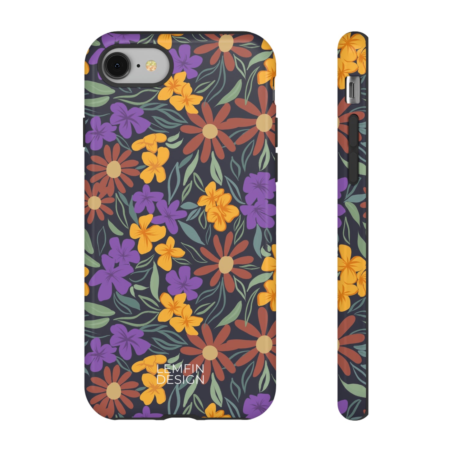 Wild Flowers| Dark Phone Case