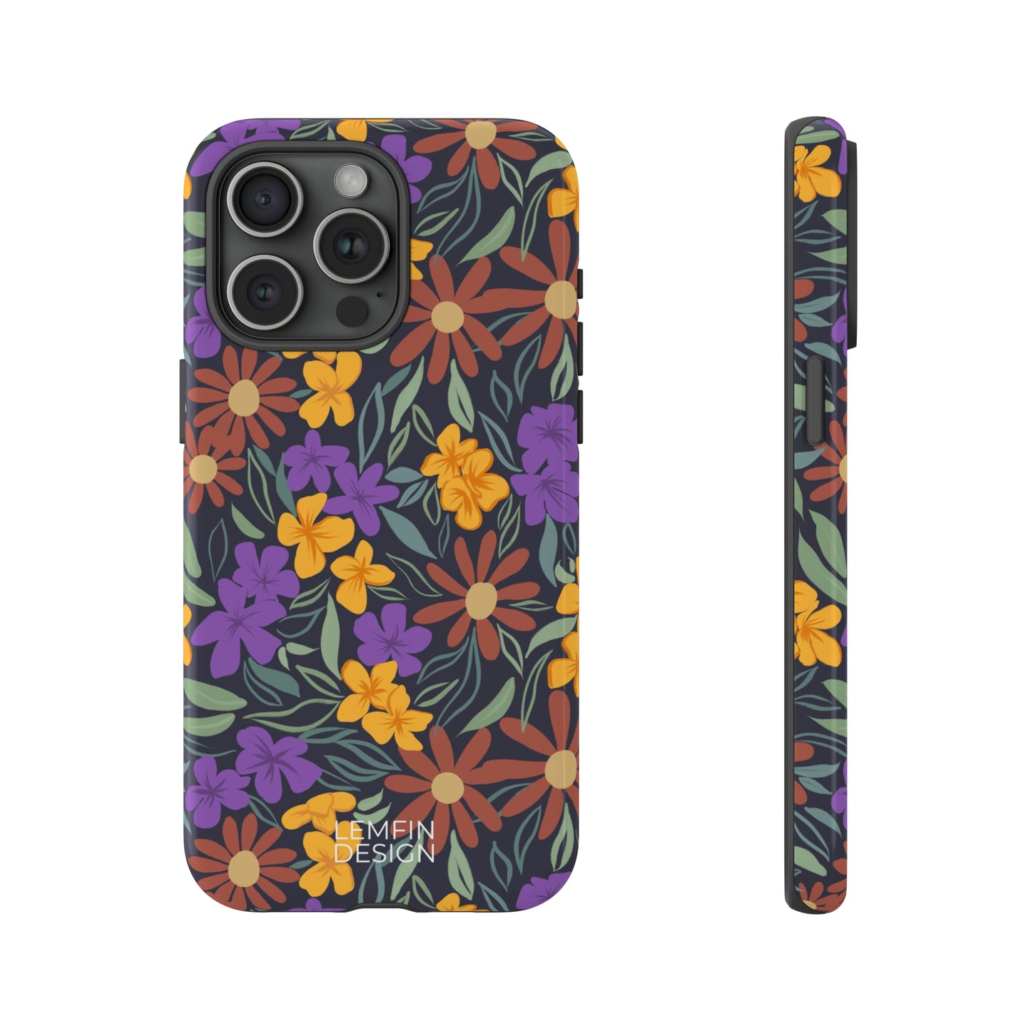 Wild Flowers| Dark Phone Case