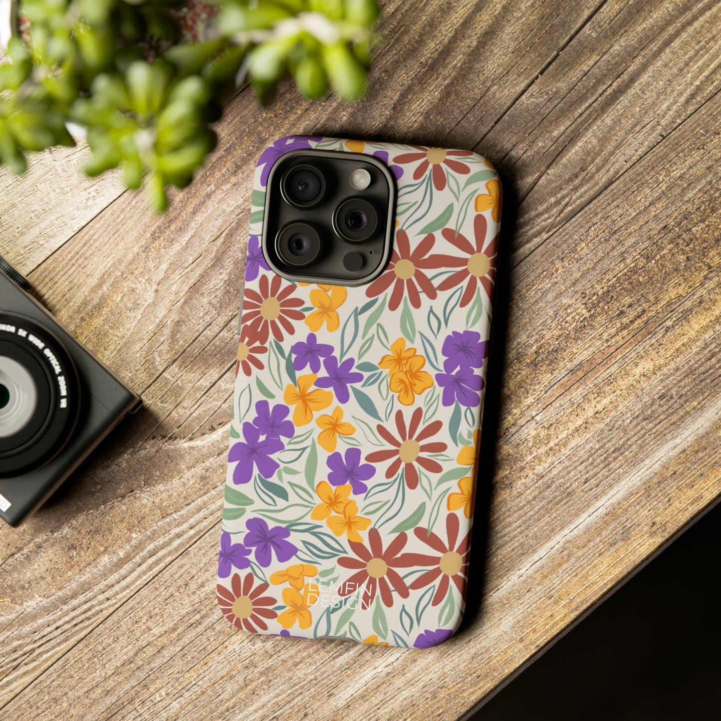 Wild Flowers| Creamy Phone Case