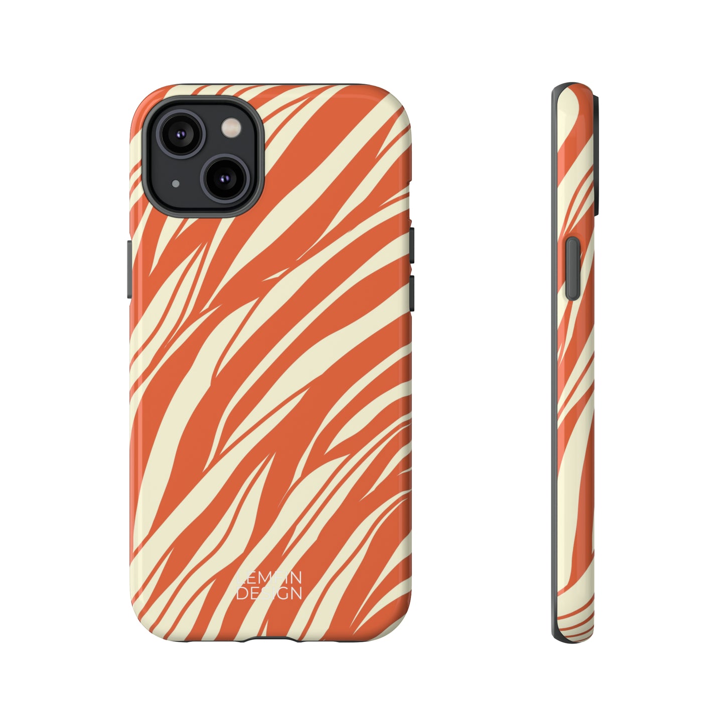 Field Abstract | Orange Phone Case