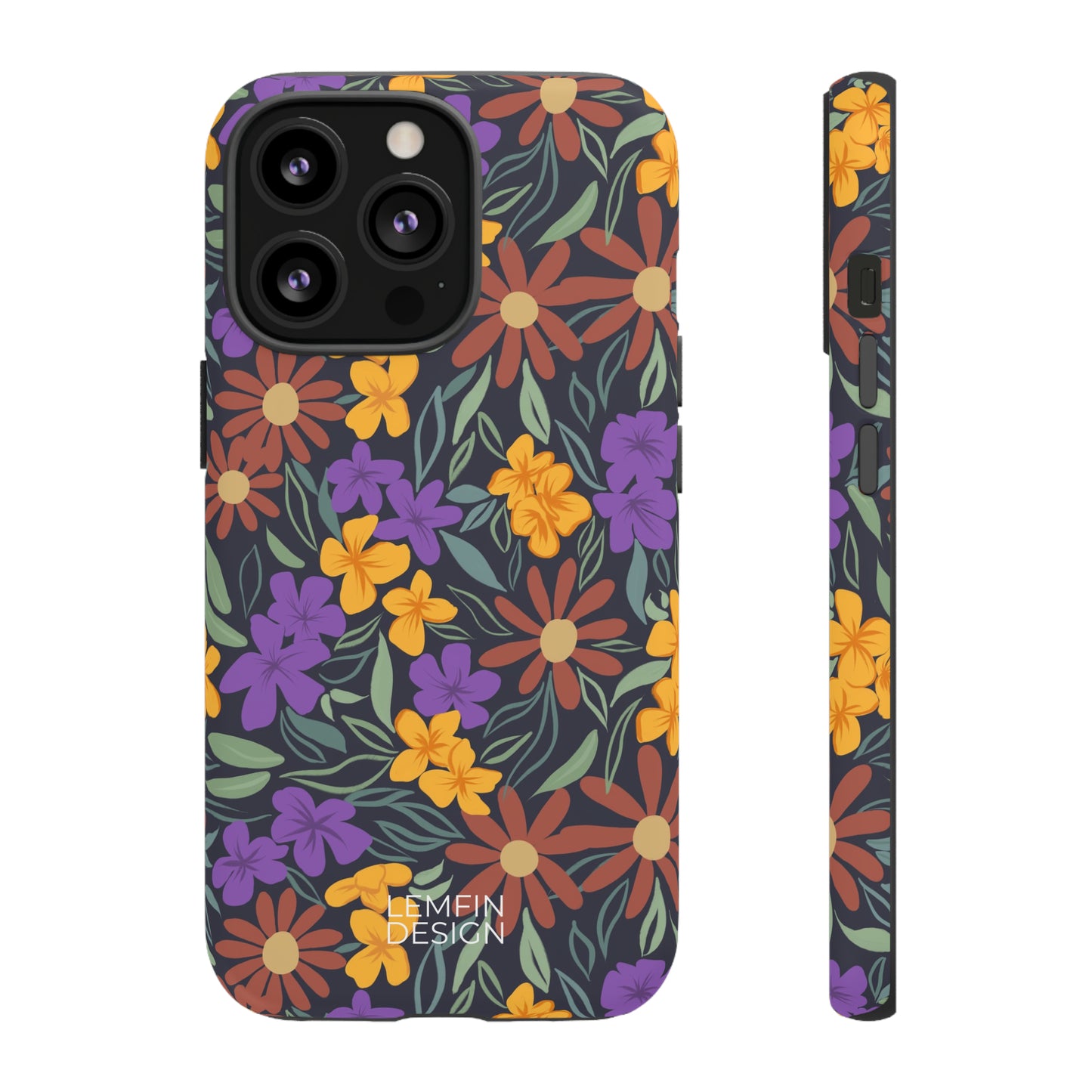 Wild Flowers| Dark Phone Case