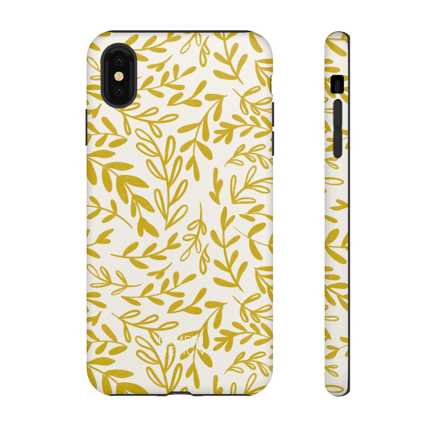 Green Floral Phone Case