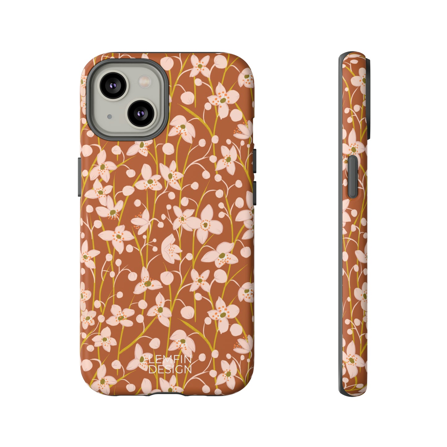 Meadow Rue| Warm Red Phone Case