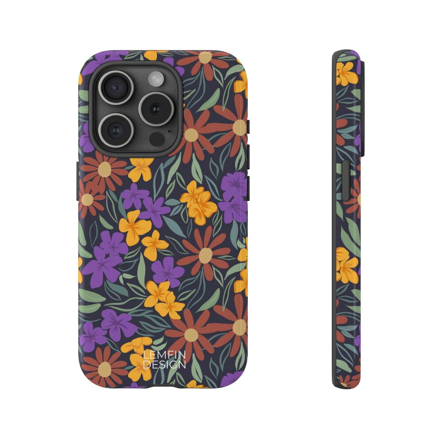 Wild Flowers| Dark Phone Case