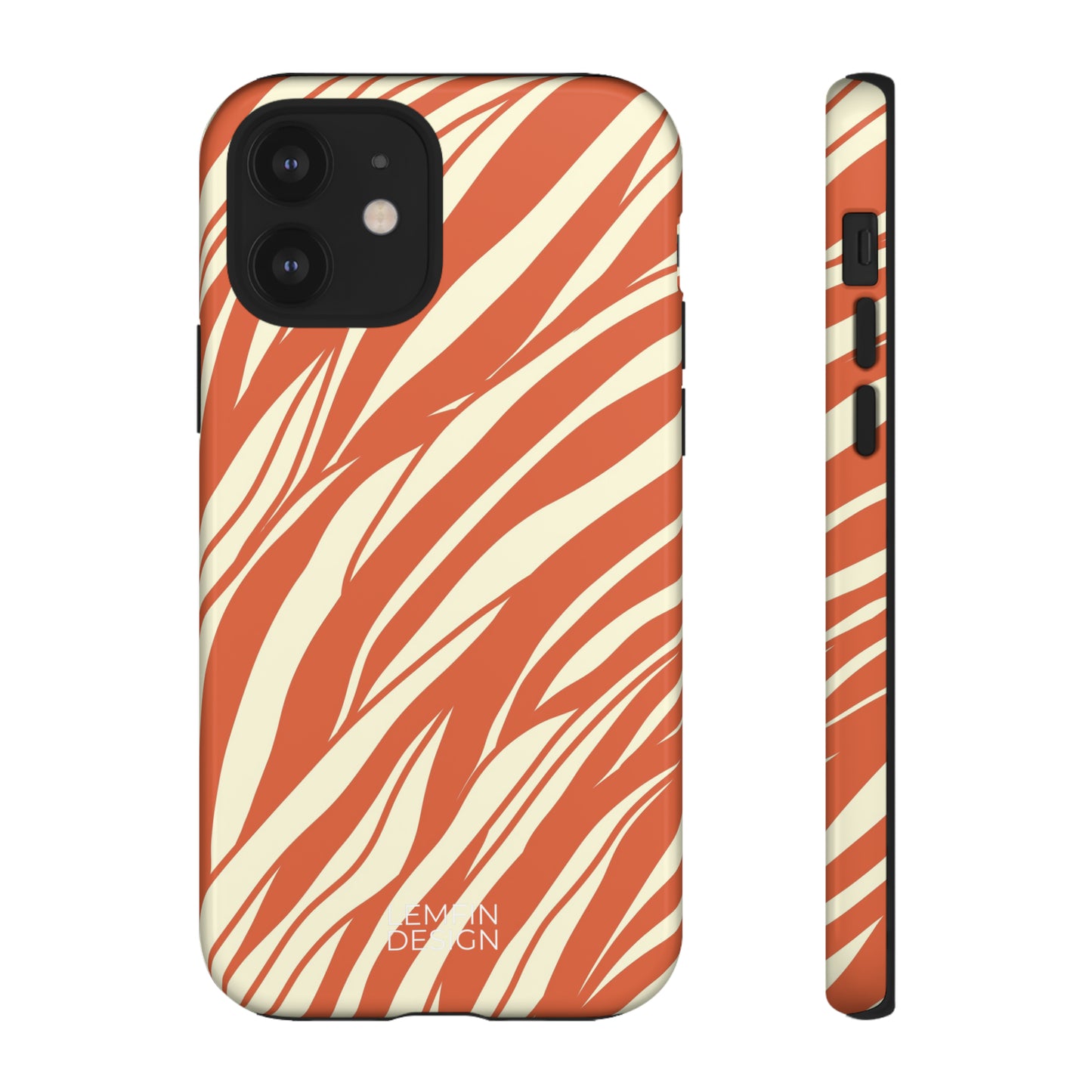 Field Abstract | Orange Phone Case