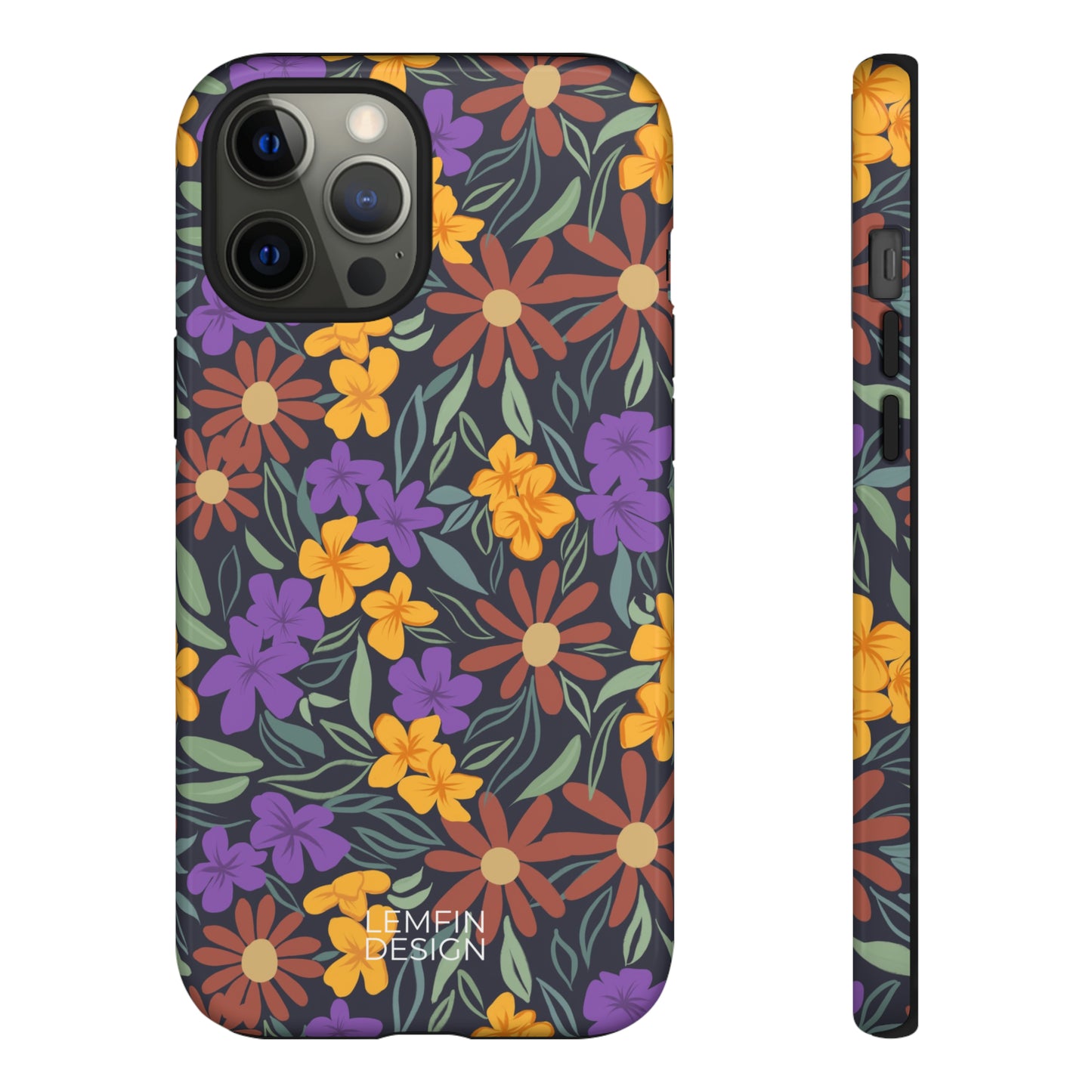 Wild Flowers| Dark Phone Case
