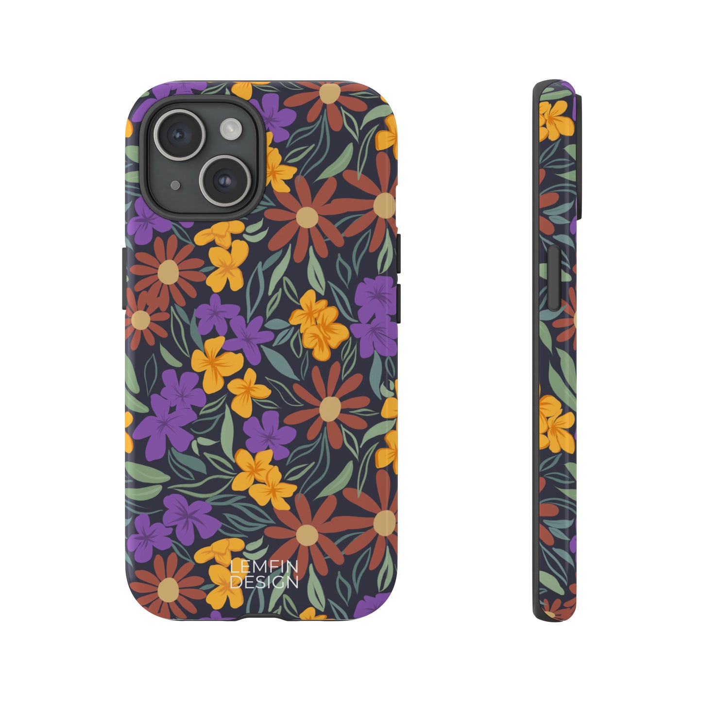 Wild Flowers| Dark Phone Case